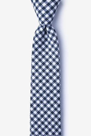 Clayton Navy Blue Skinny Tie
