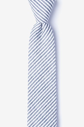 Clyde Navy Blue Skinny Tie