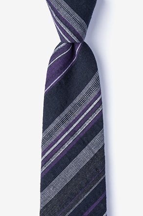 Cortland Navy Blue Extra Long Tie