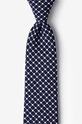 descanso Navy Blue Extra Long Tie Photo (0)