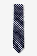 Descanso Navy Blue Skinny Tie Photo (1)