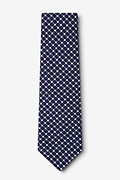 descanso Navy Blue Tie Photo (1)