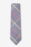 Douglas Navy Blue Extra Long Tie Photo (1)