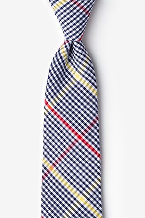 Douglas Navy Blue Extra Long Tie