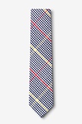 Douglas Navy Blue Skinny Tie Photo (1)