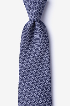 _Dudley Navy Blue Tie_