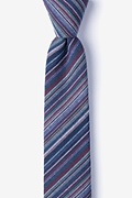 Eastlake Navy Blue Skinny Tie Photo (0)