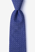 Echo Navy Blue Extra Long Tie Photo (0)