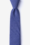 Echo Navy Blue Skinny Tie Photo (0)