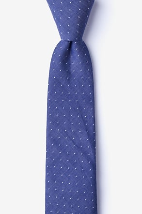 Echo Navy Blue Skinny Tie
