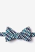 Encinitas Navy Blue Self-Tie Bow Tie Photo (0)