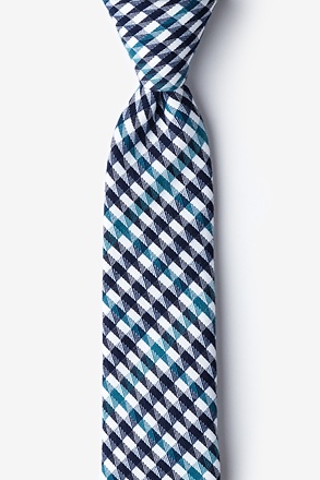 _Encinitas Navy Blue Skinny Tie_