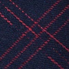 Navy Blue Cotton Escondido Extra Long Tie