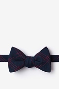 Escondido Navy Blue Self-Tie Bow Tie Photo (0)