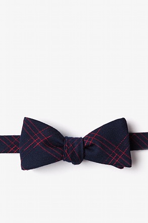 Escondido Navy Blue Skinny Bow Tie