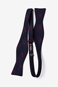 Escondido Navy Blue Skinny Bow Tie Photo (1)