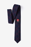 Escondido Navy Blue Skinny Tie Photo (2)