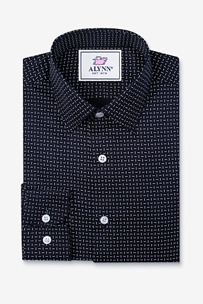 _Finn Navy Blue Casual Shirt_