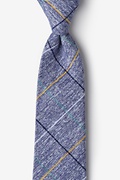 Globe Navy Blue Extra Long Tie Photo (0)