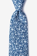 Greifswald Navy Blue Extra Long Tie Photo (0)