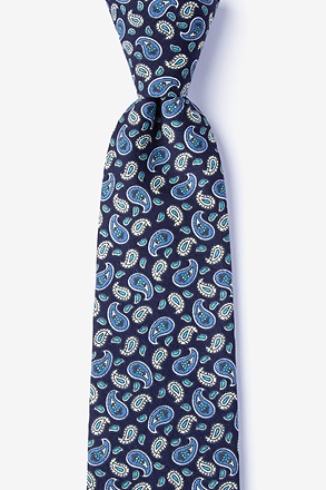 Hamilton Navy Blue Tie