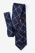 Harley Navy Blue Extra Long Tie Photo (1)