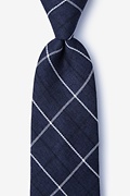 Harley Navy Blue Extra Long Tie Photo (0)