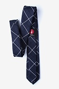 Harley Navy Blue Skinny Tie Photo (1)