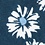 Navy Blue Cotton Hinton Extra Long Tie