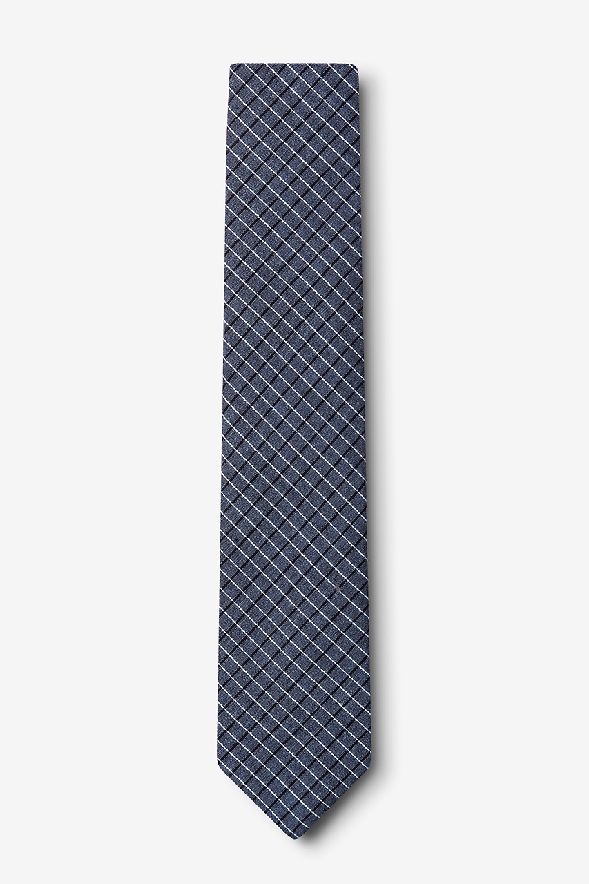 Holbrook Navy Blue Skinny Tie Photo (1)
