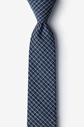 Holbrook Navy Blue Skinny Tie Photo (0)