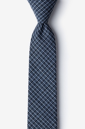 Holbrook Navy Blue Skinny Tie
