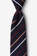 Houston Navy Blue Extra Long Tie Photo (0)