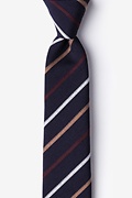 Houston Navy Blue Skinny Tie Photo (0)