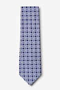 Jamaica Navy Blue Extra Long Tie Photo (1)