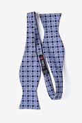 Jamaica Navy Blue Self-Tie Bow Tie Photo (1)