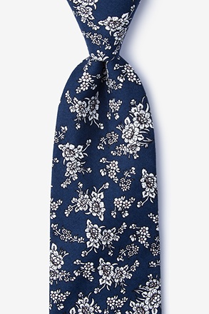 _Jubilee Navy Blue Tie_