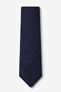 Katy Navy Blue Extra Long Tie Photo (1)