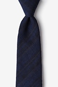 Katy Navy Blue Extra Long Tie Photo (0)