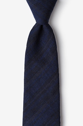 Katy Navy Blue Extra Long Tie