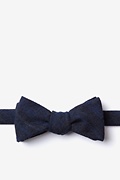 Katy Navy Blue Skinny Bow Tie Photo (0)