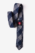 Kent Navy Blue Skinny Tie Photo (2)