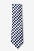 Kingman Navy Blue Extra Long Tie Photo (1)