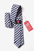 Kingman Navy Blue Extra Long Tie Photo (2)