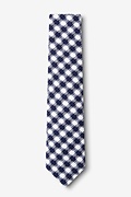 Kingman Navy Blue Skinny Tie Photo (1)
