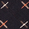 Navy Blue Cotton La Mesa Skinny Tie