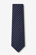Lewisville Navy Blue Extra Long Tie Photo (1)