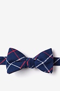 Maricopa Navy Blue Self-Tie Bow Tie Photo (0)