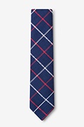 Maricopa Navy Blue Skinny Tie Photo (1)