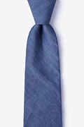 Munroe Navy Blue Tie Photo (0)
